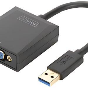 DIGITUS adaptateur graphique USB 3.0 - VGA, USB vers VGA,