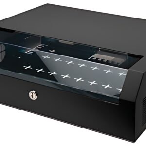 DIGITUS Coffret mural 19" SoHo Slim, 5 U, noir