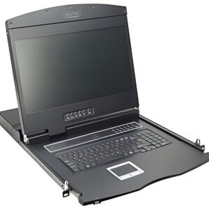 DIGITUS 19" Modulare Konsole, mit KVM-Switch 16-Port