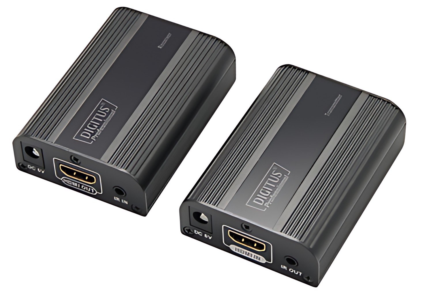 DIGITUS Kit amplificateur 4K HDMI, 4K/60Hz, HDMI 2.0, 30/60m