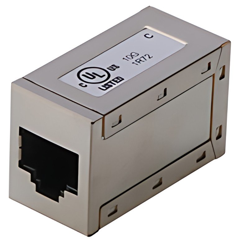 DIGITUS Adaptateur modulaire cat. 6, blindé, 2x RJ45