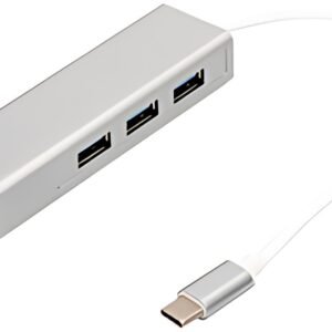DIGITUS Hub USB 3.0 Super Speed, 3 ports + éthernet