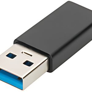 DIGITUS Adaptateur USB Type-C, USB A - USB-C, noir