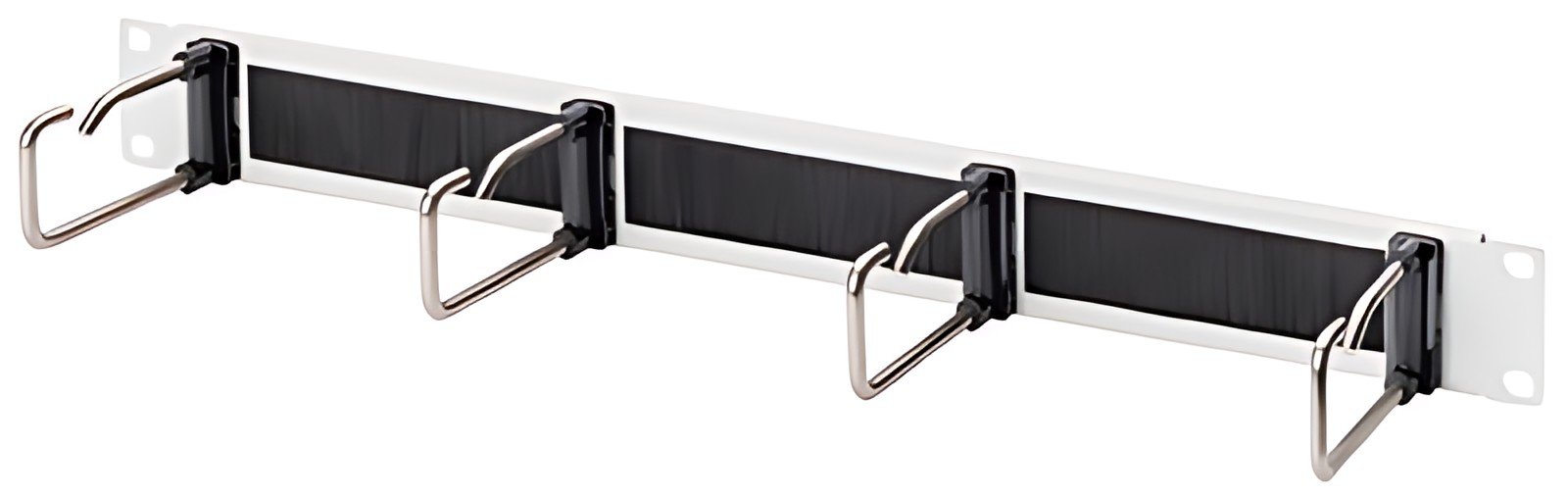 DIGITUS Panneau de rangement pour câbles 19" avec supports