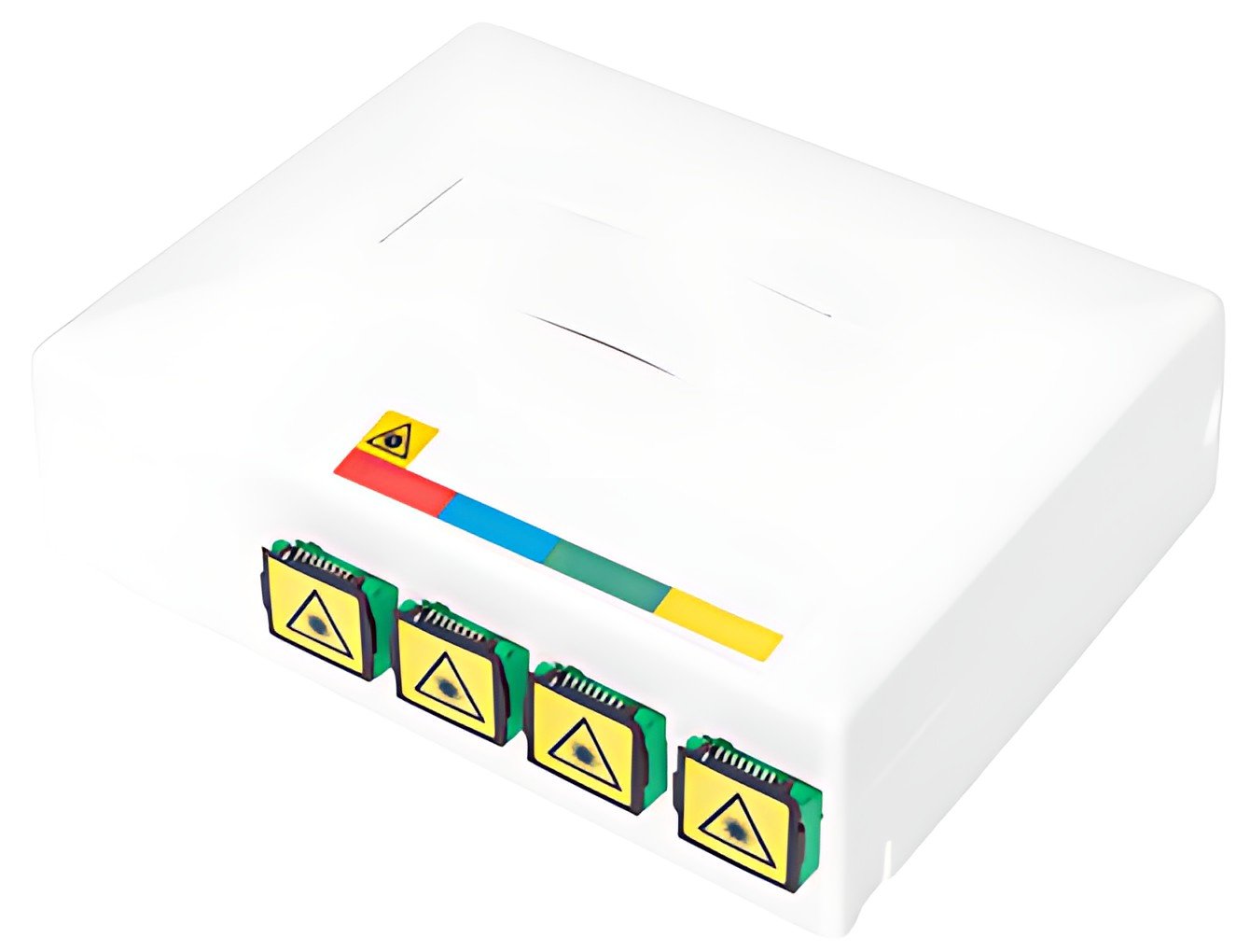 DIGITUS Boîtier vide FTTX  pour 4 x couplages SC SX