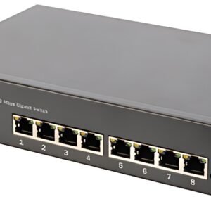 DIGITUS Commutateur réseau PoE+ 10" Gigabit Ethernet,8 ports