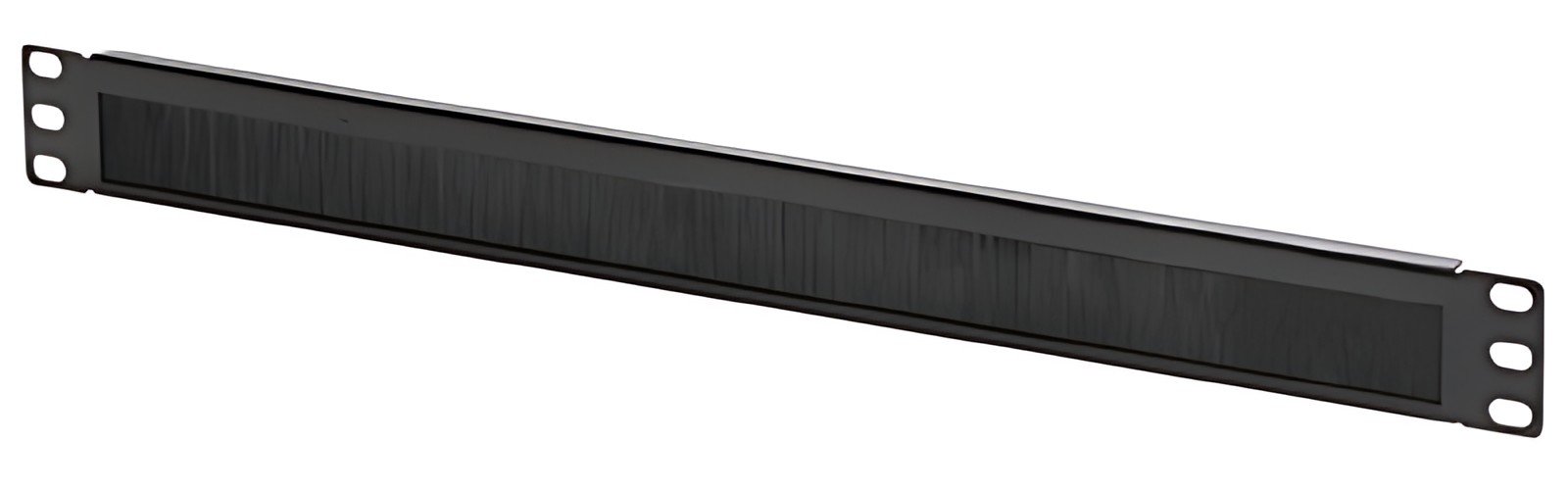 DIGITUS Panneau de passe-câbles 19", 1U, noir