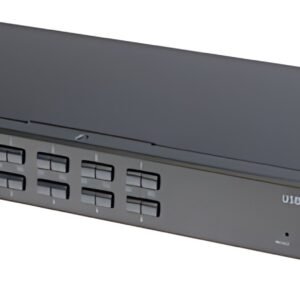 DIGITUS Commutateur USB-PS/2 Combo-KVM, 8 ports, noir