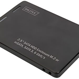 DIGITUS Adaptateur de disque dur SATA 2,5" M.2 ou mSATA