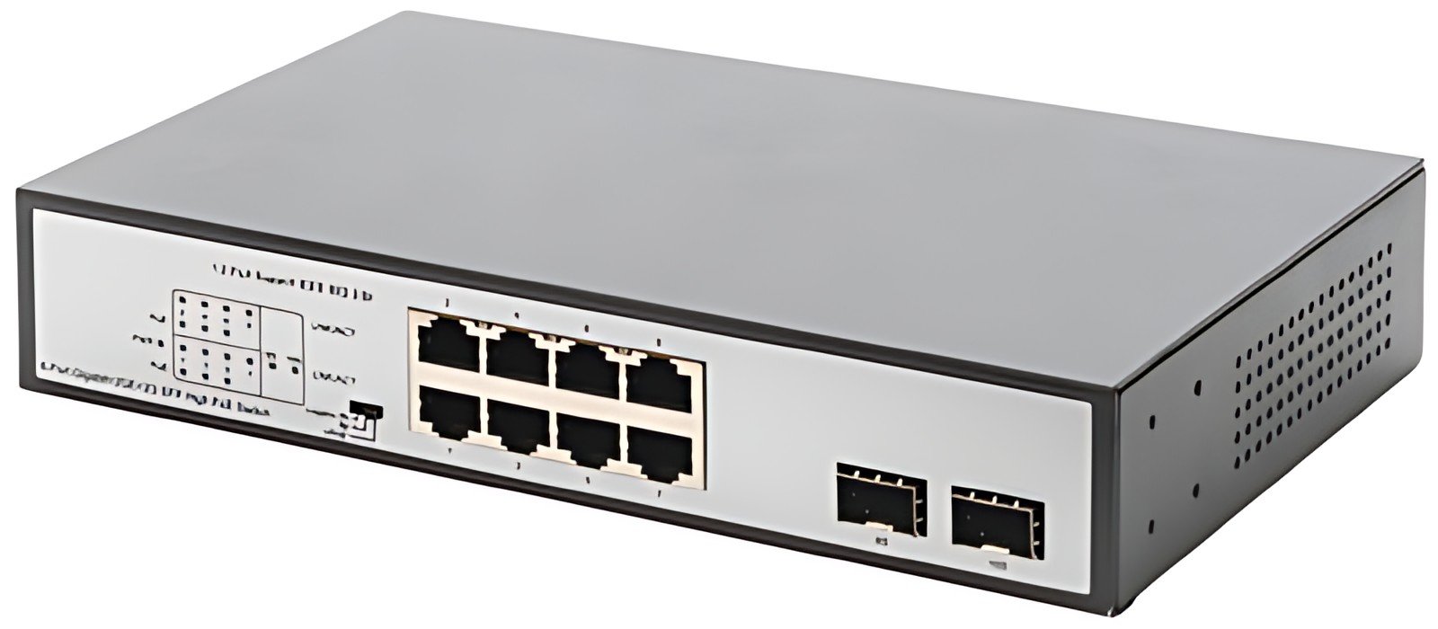 DIGITUS Switch Gigabit PoE 19", 8 ports, Unmanaged