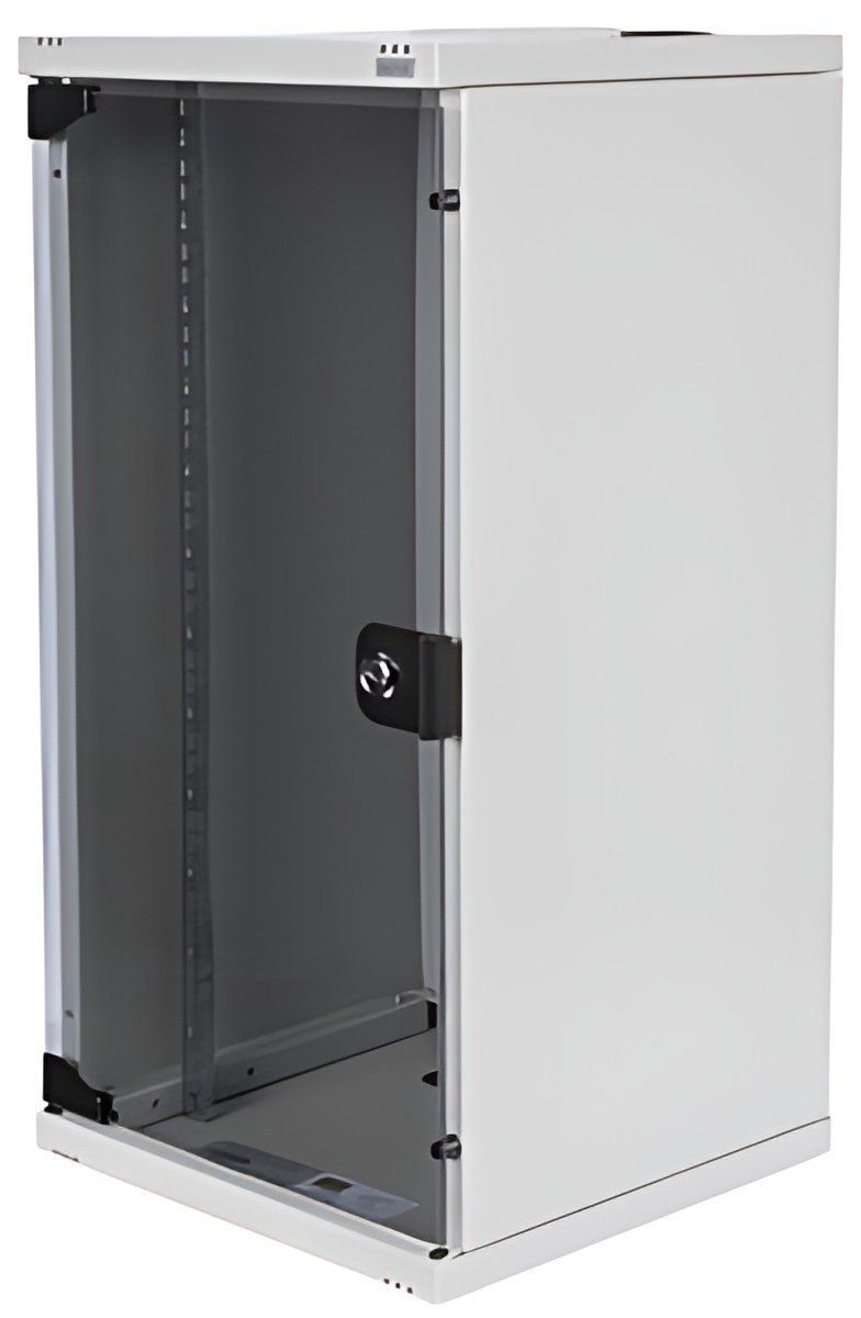 DIGITUS Boîtier mural 10", 12 U, (L)312 x (H)300 mm, gris