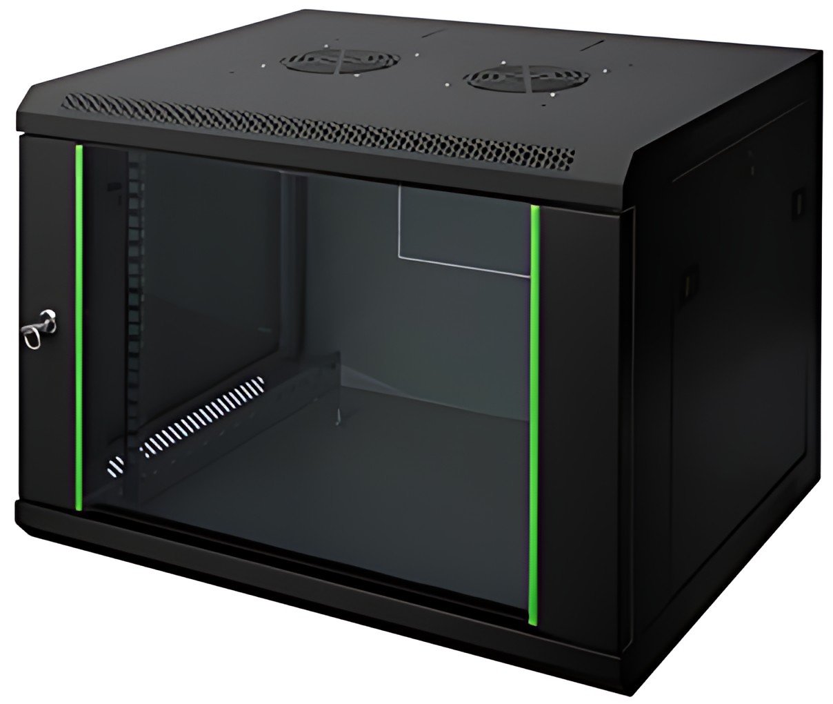 DIGITUS Boîtier mural 19" Dynamic Basic, 9 U, noir