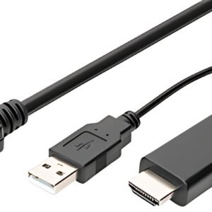 DIGITUS Adaptateur HDMI 4K vers DisplayPort, 2,0 m, noir