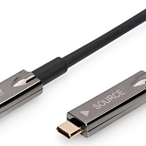 DIGITUS Câble de connexion USB type-C AOC AV, 15 m