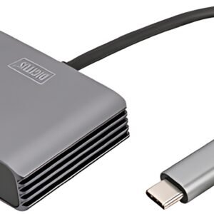 DIGITUS Adaptateur graphique USB-C 4K 2en1 DisplayPort + VGA