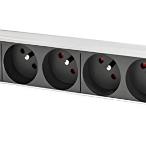 DIGITUS Multiprise 19", 8 prises, 1 U, avec interrupteur