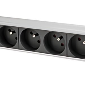 DIGITUS Multiprise 19", 7 prises, 1 U, avec interrupteur