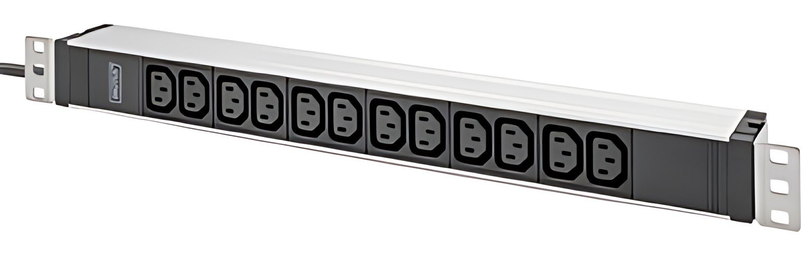DIGITUS Multiprise 19", 12 prises, 1 U
