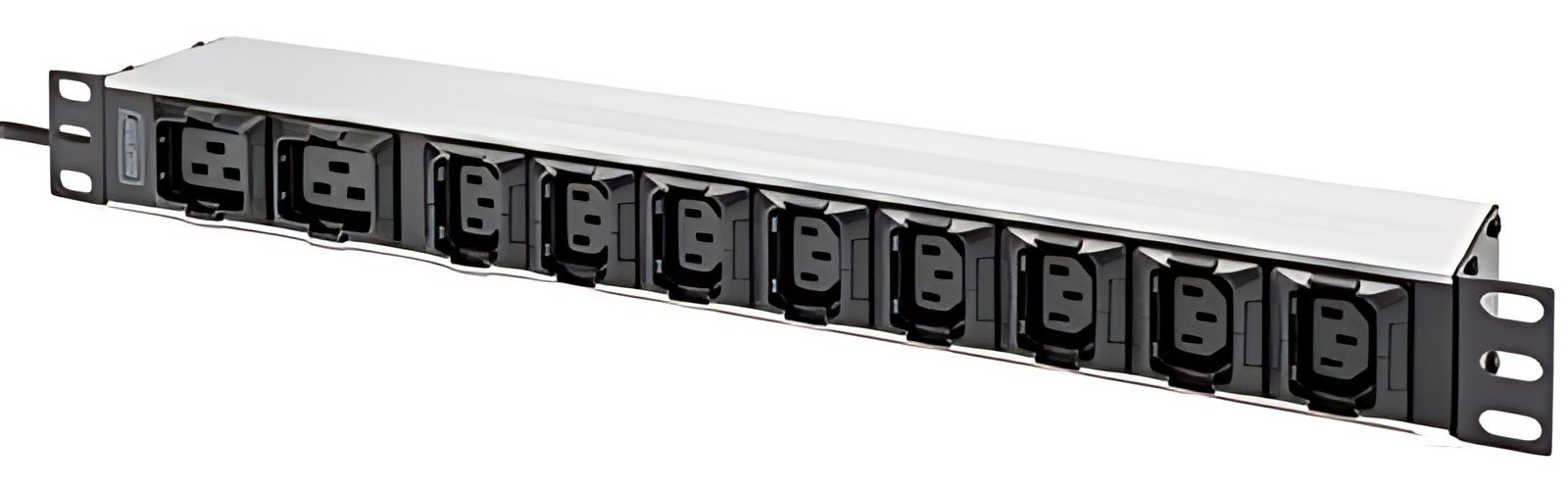 DIGITUS Multiprise 19", 10 prises, 1 U