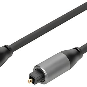 DIGITUS Câble de raccordement Toslink, fiche Toslink, 3,0 m