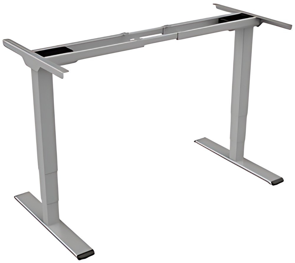 DIGITUS Piètement de table réglable en hauteur, gris