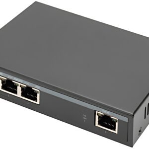 DIGITUS Extenseur intérieur Gigabit 4PPoE, 2 ports, 802.3at