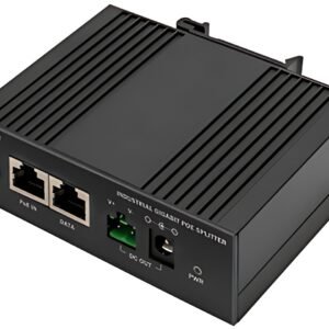 DIGITUS Répartiteur industriel PoE Gigabit Ethernet, 60 W