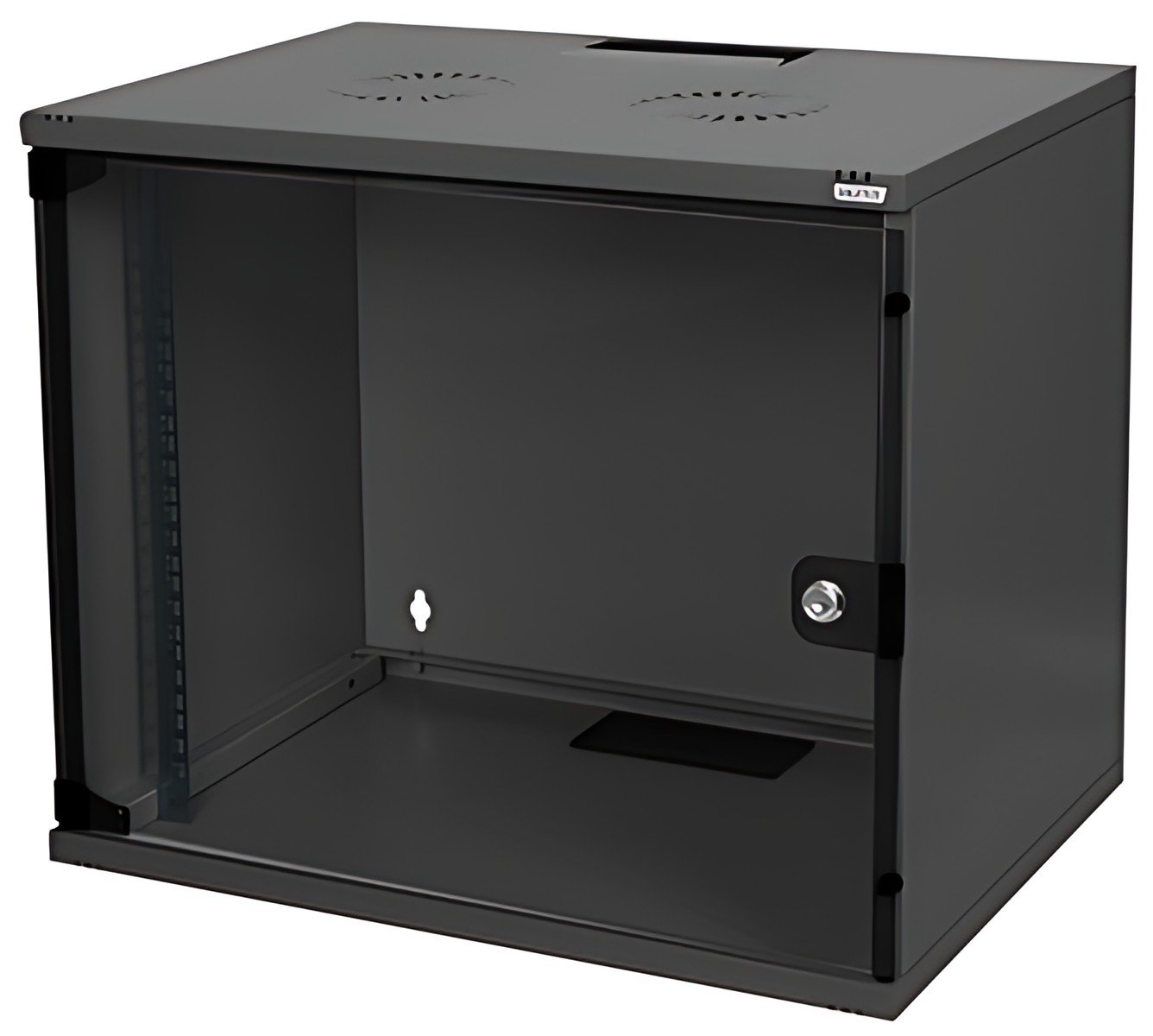 DIGITUS Coffret mural SOHO 19", non monté, 7 U, noir