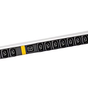 DIGITUS Bloc multiprise appareils froids 19", 27 ports, noir