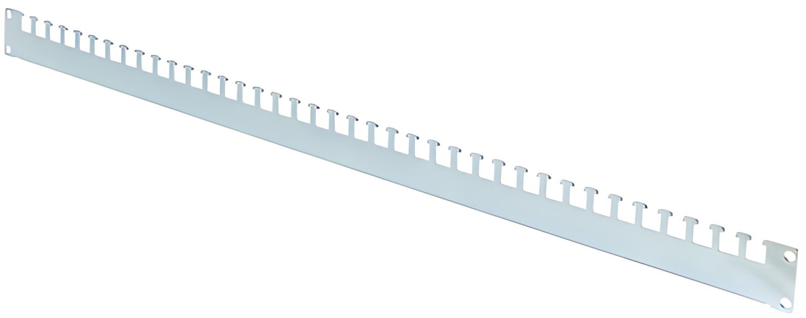 DIGITUS Rail de serre-câble 19", 600 mm, argent