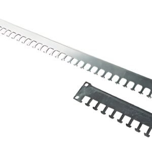DIGITUS Rail de serre-câble 19", 1.000 mm, argent
