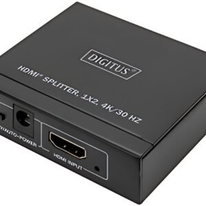 DIGITUS Répartiteur HDMI 4K, 1x2, 4K / 30 Hz, noir