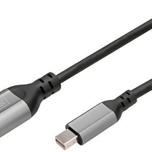 DIGITUS Câble adaptateur DisplayPort 8K 1.4, mini DP-DP, 2 m