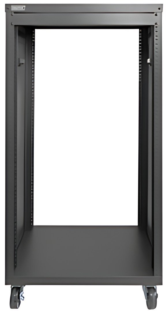 DIGITUS Monture universelle 19", avec roulettes, 21 U, noir