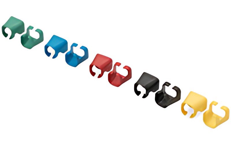 DIGITUS Clip de couleur pour câble patch, assorti