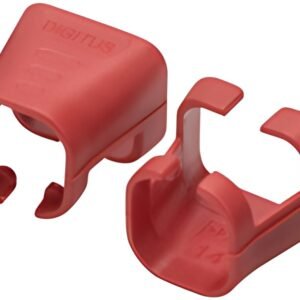 DIGITUS Clip de couleur pour câble patch, rouge