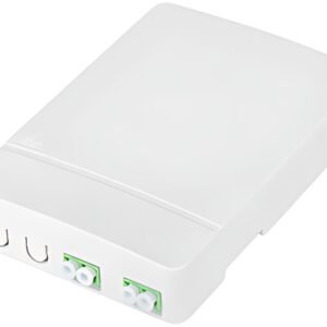 DIGITUS Boîtier FTTH, 2x LC/APC DX femelle, blanc