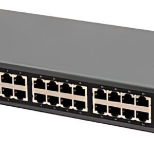 DIGITUS Switch PoE Gigabit Ethernet 19" 24 ports, manageable