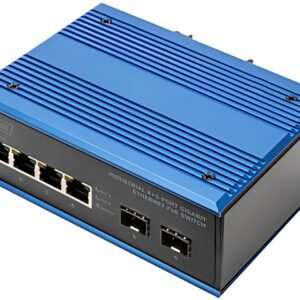 DIGITUS Switch industriel PoE Gigabit Ethernet, 4+2 ports
