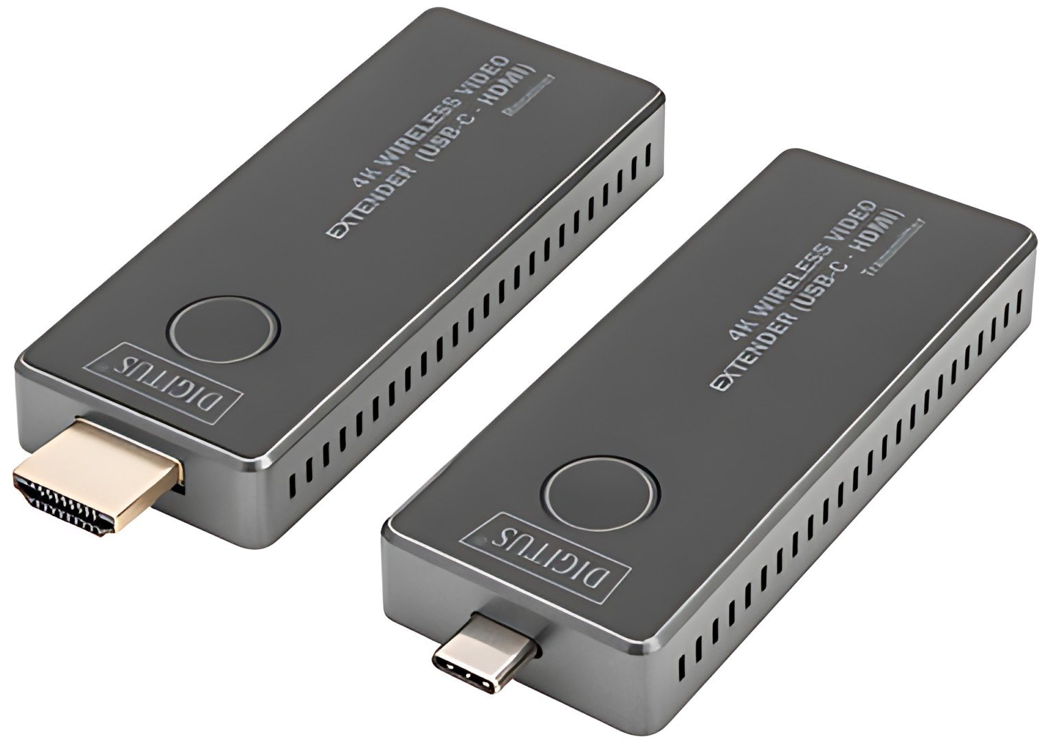 DIGITUS Kit extenseur vidéo 4K sans fil, 30 m (USB-C - HDMI)