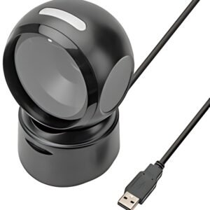 DIGITUS Lecteur de code-barres 1D/2D USB, noir