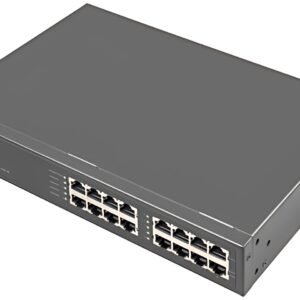 DIGITUS Injecteur PoE Gigabit Ethernet, 8 ports, 250 W