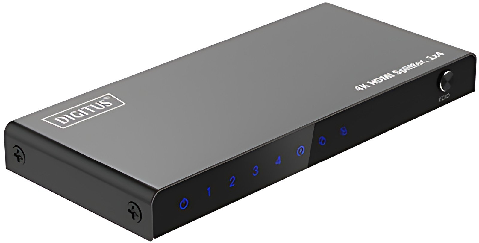 DIGITUS Répartiteur HDMI 4K, 1x4, 4K/60Hz HDCP 2.2, noir