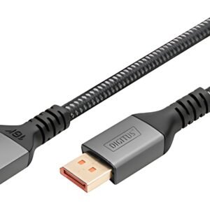 DIGITUS Câble Displayport 16K 2.1, 1,0 m, noir