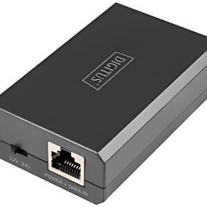DIGITUS Répartiteur PoE Gigabit Ethernet, 802.3bt, 51 W