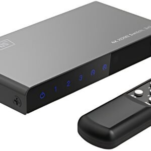 DIGITUS Commutateur HDMI 4K, 3x1, noir