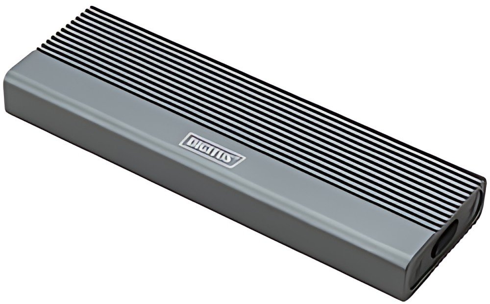 DIGITUS Boîtier USB pour disques SSD, externe, NVMe + SATA