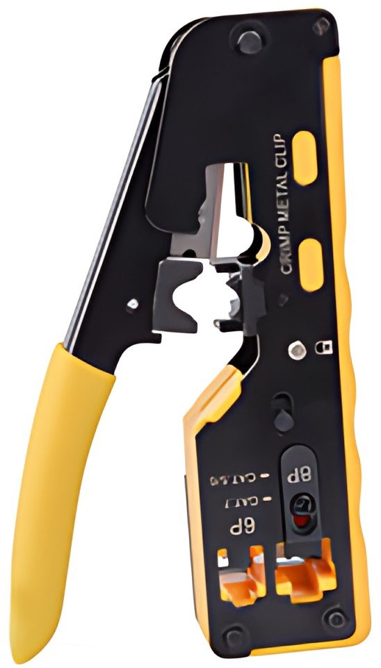 DIGITUS Outil de sertissage multimodulaire, pass through