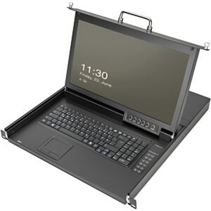 Console KVM LCD HD modulaire DIGITUS avec TFT 43,18 cm (17")