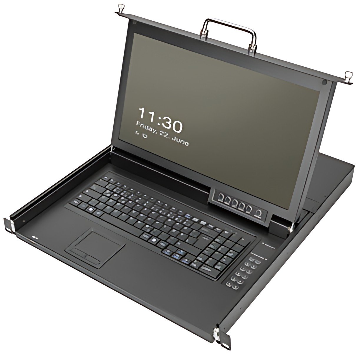 Console KVM LCD HD modulaire DIGITUS avec TFT 43,18 cm (17")